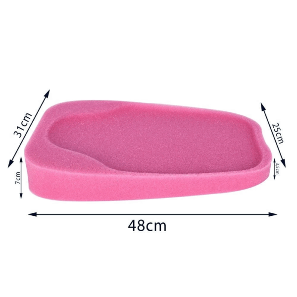 Sevi Bebe Bebek Küvet Süngeri ART-159 Pembe - Görsel 4