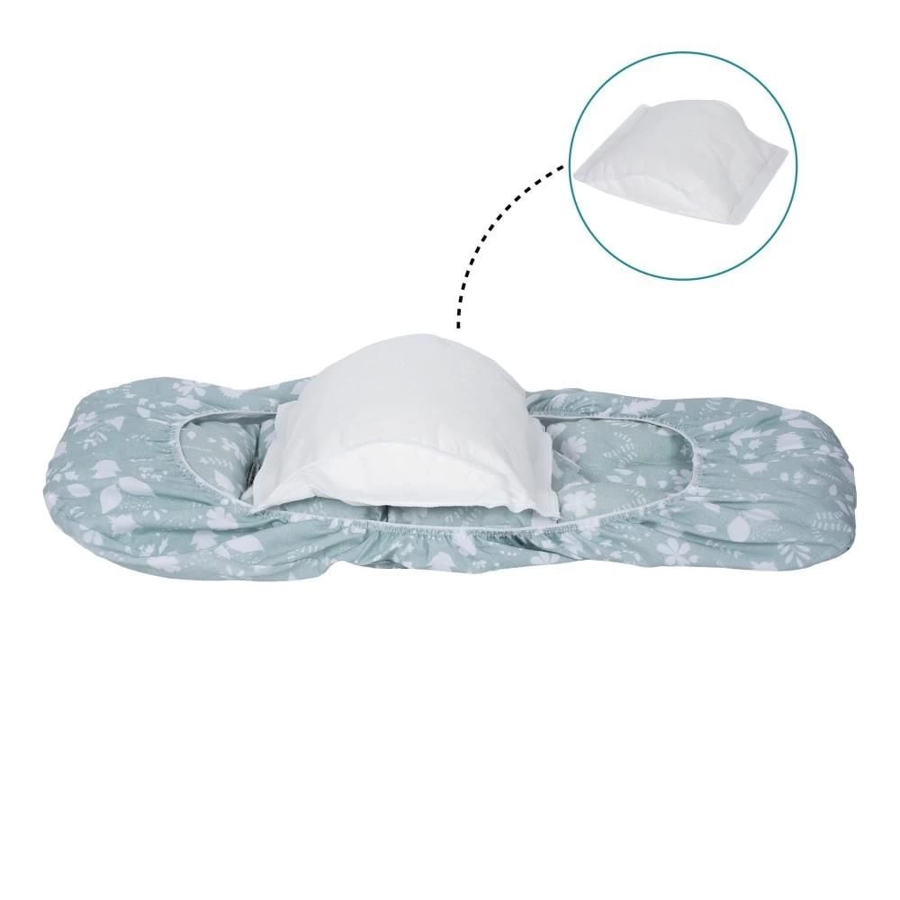 Sevi Bebe Bel Destekli Ana Kucağı Örtüsü ART-61 Yaprak Desen - Görsel 4