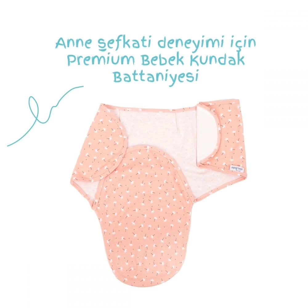 Sevi Bebe İnterlok Bebe Kundak ART-118 Bahar Desen - Görsel 4