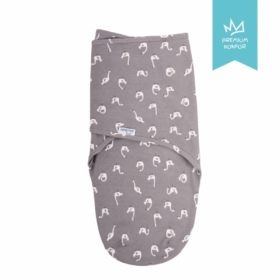 Sevi Bebe İnterlok Bebe Kundak ART-118 Kuğu Desen