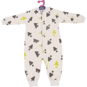 Sevi Bebe Organik Müslin Uyku Tulumu ART-309 Üçgen Desen