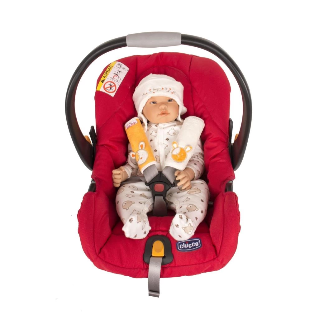 Sevi Bebe Oto Koltuğu Kemer Kılıfı ART-235 Turuncu - Görsel 5