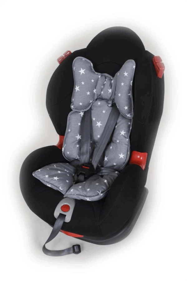 Sevi Bebe Puset ve Oto Koltuğu Minderi ART-8376 Gri Yıldız - Görsel 5