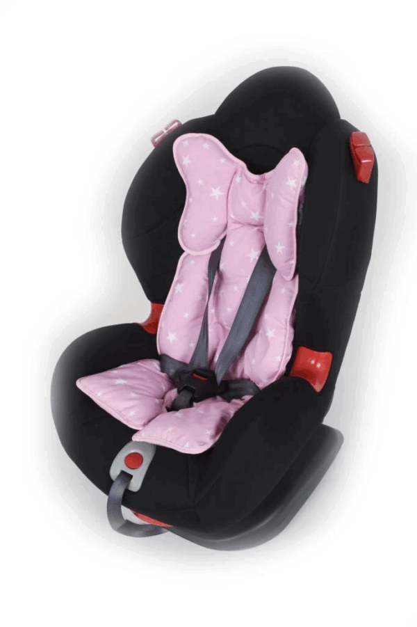 Sevi Bebe Puset ve Oto Koltuğu Minderi ART-8376 Pembe Yıldız - Görsel 5