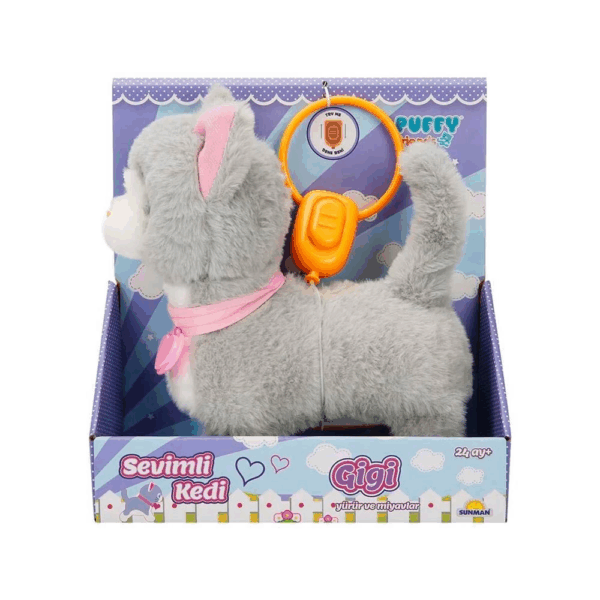 Sevimli Kedi Gigi Sesli ve Hareketli - Görsel 3