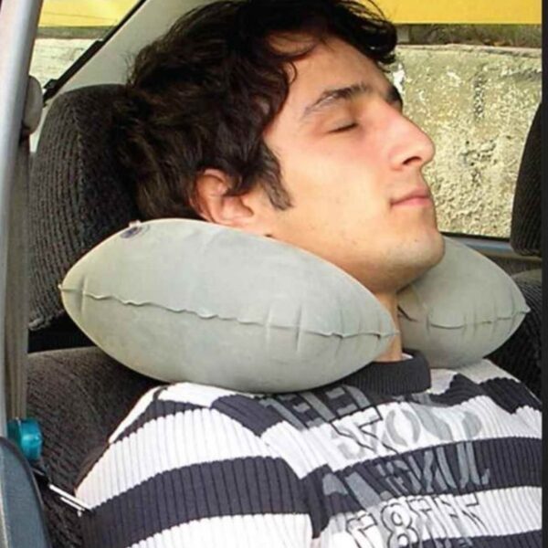 Seyahat Yolculuk Uyku Boyun Yastığı Ergonomik Ortopedik Yastık (K0) - Görsel 3