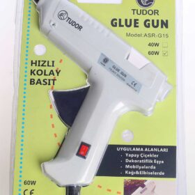 Sıcak Silikon Tabancası 60W Aç/Kapa Düğmeli ASR-G15 (K0)