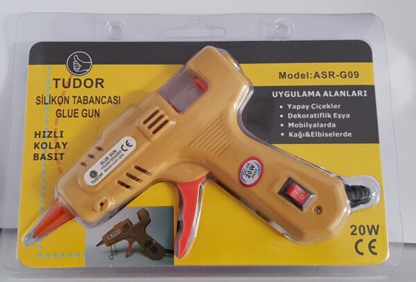 Sıcak Silikon Tabancası 20W Aç/Kapa Düğmeli ASR-G09 (K0)