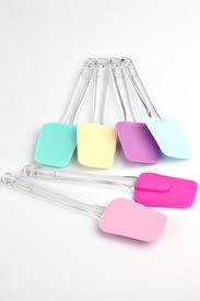 SİLİKON SPATULA PLASTİK SAPLI (K0)