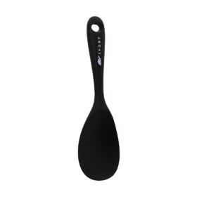 SİLİKON - SİYAH  PİLAV  SERVİS  KAŞIK  22CM (K0)