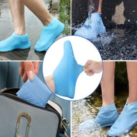 Silikon Ayakkabı Kılıfı Kaymaz Su Kir Geçirmez   M Beden (K0)