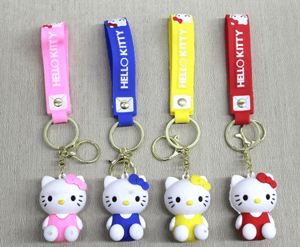 Silikon Hello Kitty Anahtarlık Alk4248
