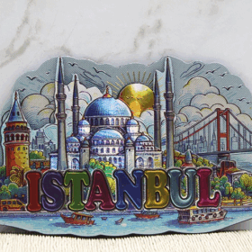 Silikon İstanbul Temalı Magnet Alk4343