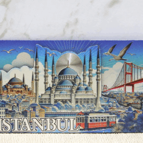 Silikon İstanbul Temalı Magnet Alk4348
