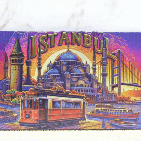 Silikon İstanbul Temalı Magnet Alk4349