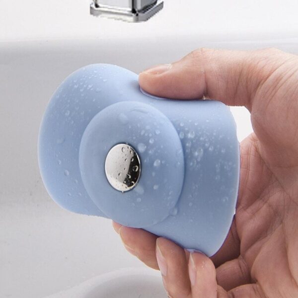Silikon Malzeme Banyo Mutfak Gider Evye Lavabo İçine Çöp Tıpası Kaydırmaz Süzgeç Çeşitleri Modelleri (K0) - Görsel 5