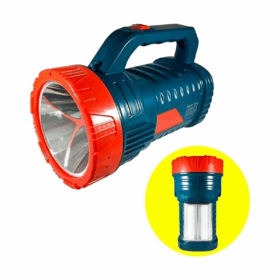 Silver Projektör 15w Led Şarjlı El Feneri Ve X2 Tüp 26smd Led Çift Yönlü