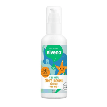 Siveno %100 Doğal Çocuklar İçin Güneş Losyonu 100ml