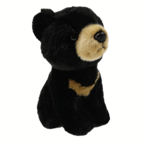 Çocuk Siyah Ayı Peluş Oyuncak 18 cm