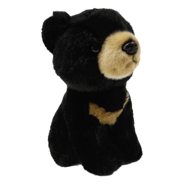 Çocuk Siyah Ayı Peluş Oyuncak 18 cm