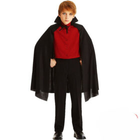 Sİyah Yakalı Pelerin - Vampir Pelerin - Dracula Pelerin 90 cm (K0)