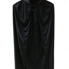 Sİyah Yakalı Pelerin - Vampir Pelerin - Dracula Pelerin 90 cm (K0)