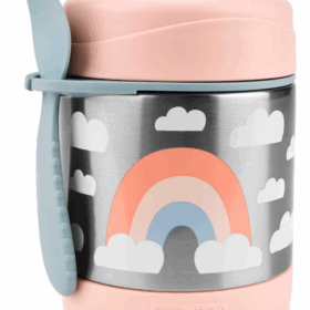 Skip Hop Zoo Paslanmaz Çelik Termos 325ml Gökkuşağı