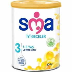 SMA İyi Geceler 3 Bebek Devam Sütü 1-3 Yaş 800gr