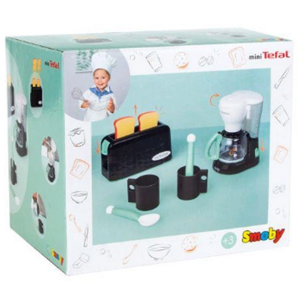 Smoby Tefal Oyuncak 3'lü Kahvaltı Oyun Seti - Görsel 3