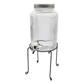 SNOWDROP KÜÇÜK METAL STANDLI CAM SEBİL (K0)
