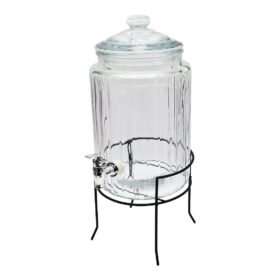 SNOWDROP ORTA METAL STANDLI CAM SEBİL (K0)