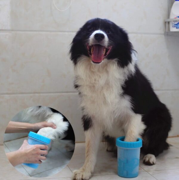 Soft Gentle Köpek Pati Yıkama Aparatı KÜÇÜK (K0) - Görsel 4