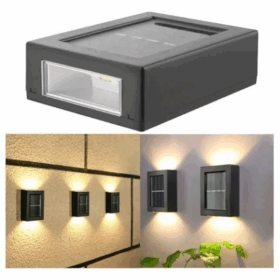 Solar 4 Ledli 11cm Du Aydınlatması Mz-309