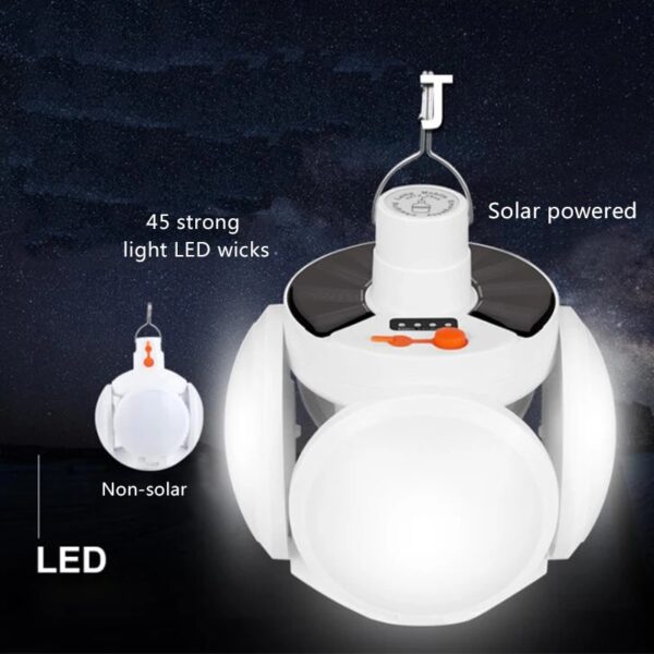 Solar 5 Kanatlı Kamp Lambası (K0) - Görsel 4