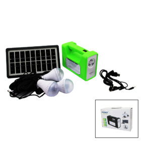 SOLAR SEYYAR PANELLİ - FİŞ ŞARJLI 2İN1 YATAY - DÜZ MODEL EL FENERİ  - 3 PARÇA  AMPUL KABLOLU - POWERBANK (K0)