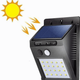 SOLARLI - 20 LED SENSÖRLÜ APLİK DUVAR LAMBASI (K0)