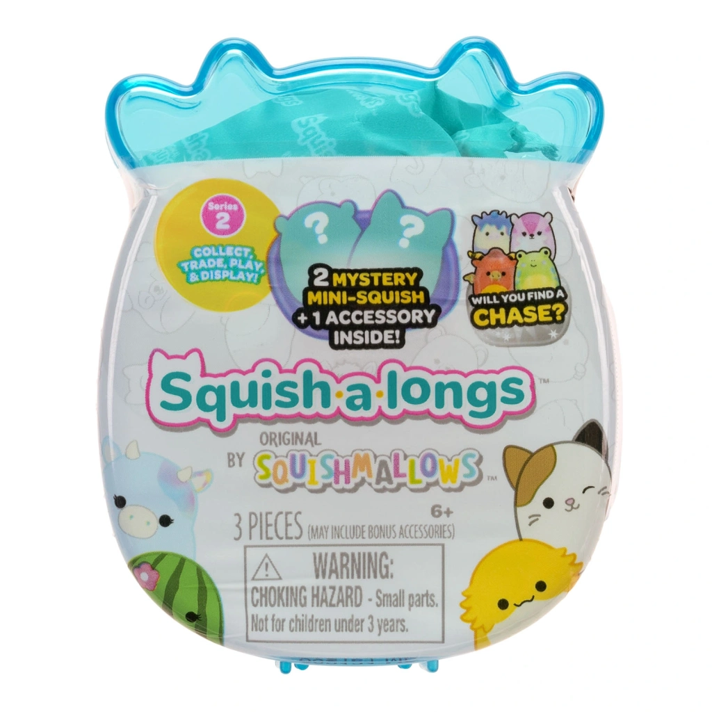 Squish-a-longs 2 Figür + Yüzük Sürpriz Paket Seri 2 AL0048-S2 - Görsel 5
