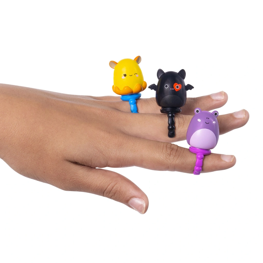 Squish-a-longs 3 Figür + Yüzük Çantalı Sürpriz Paket Seri 1 - Görsel 5