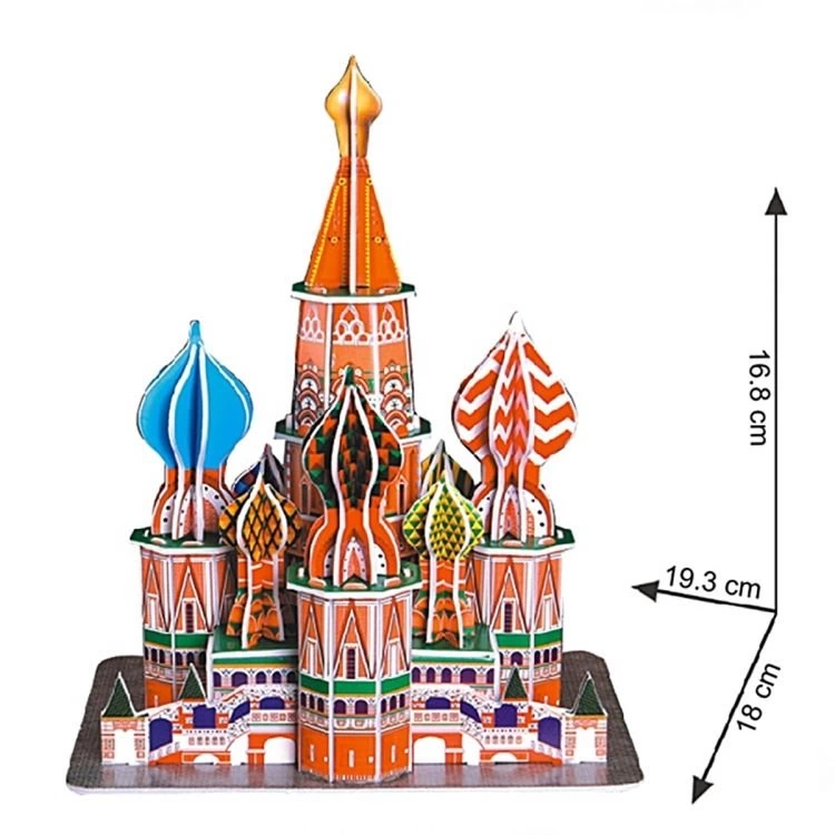 St.Basil'S Cathedral 3D Puzzle - Görsel 2