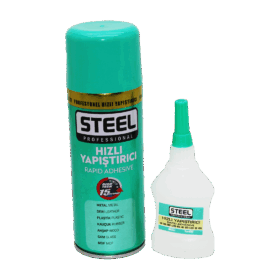 STEEL 400ML+60GR BÜYÜK HIZLI YAPIŞTIRICI (K0)