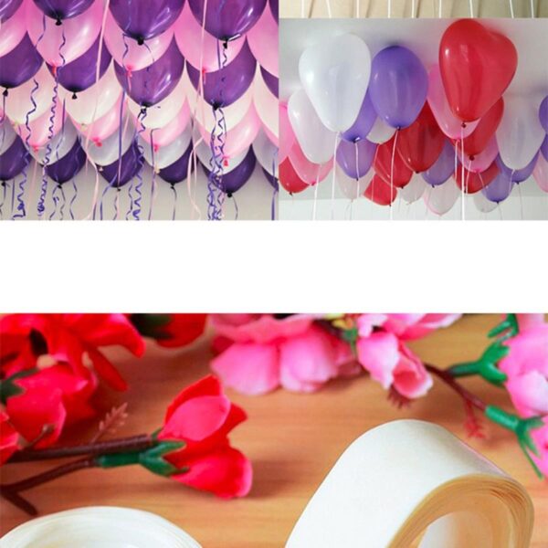 Sticker Damla Model Çift Taraflı Yapışkan Balon Yapıştırıcısı (K0) - Görsel 3