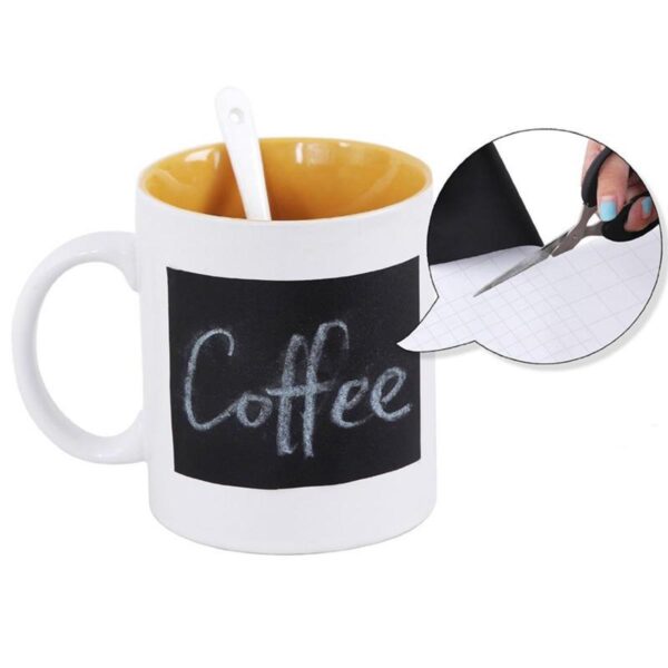 Sticker Rulo Yapışkanlı Çocuk Yazı Yazma Tahtası Yazı Yazma Sticker (K0) - Görsel 4