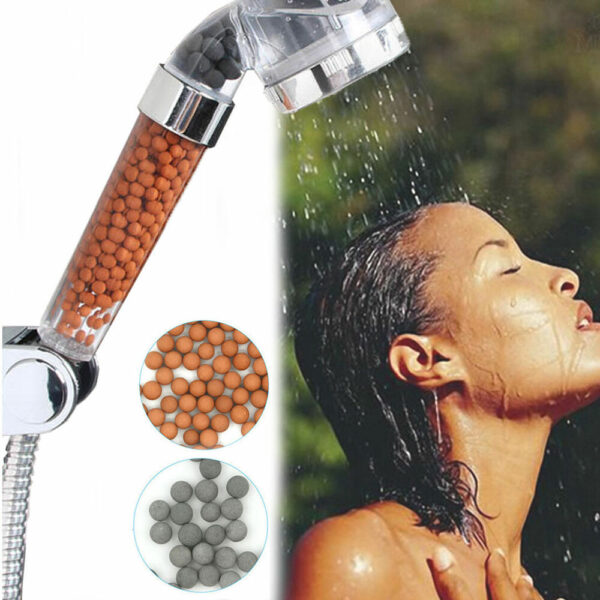 Su Arıtmalı Duş Başlığı Tasarruflu Kokulu Banyo Duş Başlığı (K0) - Görsel 3