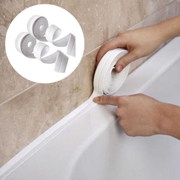 Su Sızdırmaz Banyo Mutfak Lavabo Küvet İzolasyon Şerit Bant (K0) - Görsel 3