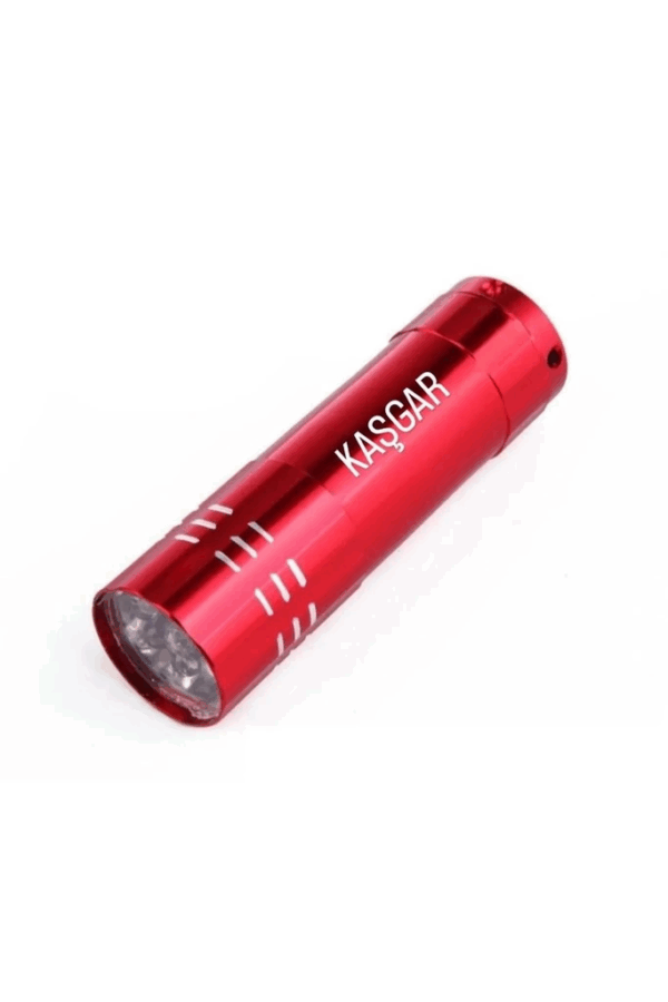 Süper Parlak 9 Ledli Metal Mini El Feneri - Görsel 4
