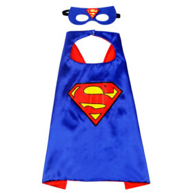 Superman Avengers Pelerin + Maske Kostüm Seti 70x70 cm (K0)