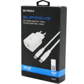 SUPREME TYPE-C TO TYPE-C HIZLI EV ŞARJ SETİ  3.0A 25W PD (K0)