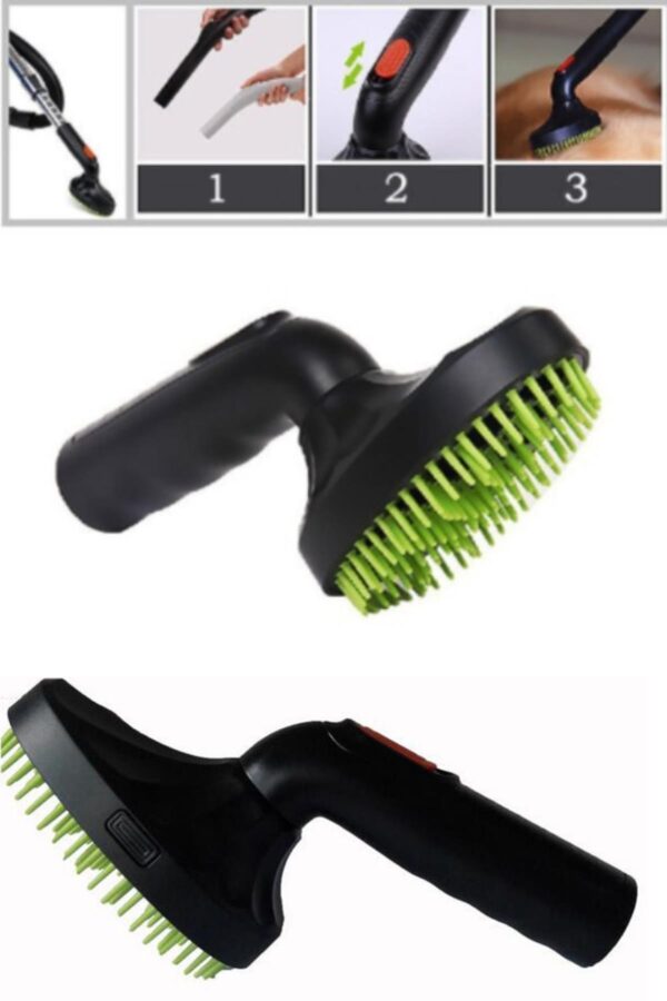 Süpürgeye Takılabilir Ergonomik Kedi Köpek Tüy Tarama Fırçası (K0) - Görsel 3