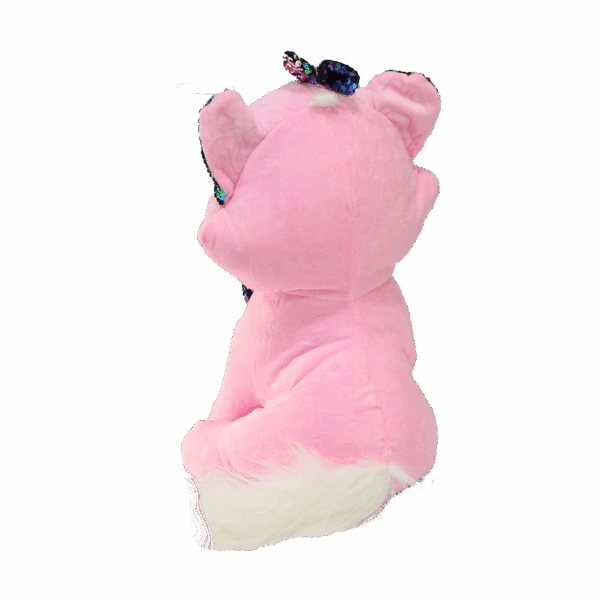 Süslü Kedi Peluş Oyuncak 40 cm 1 adet - Görsel 3