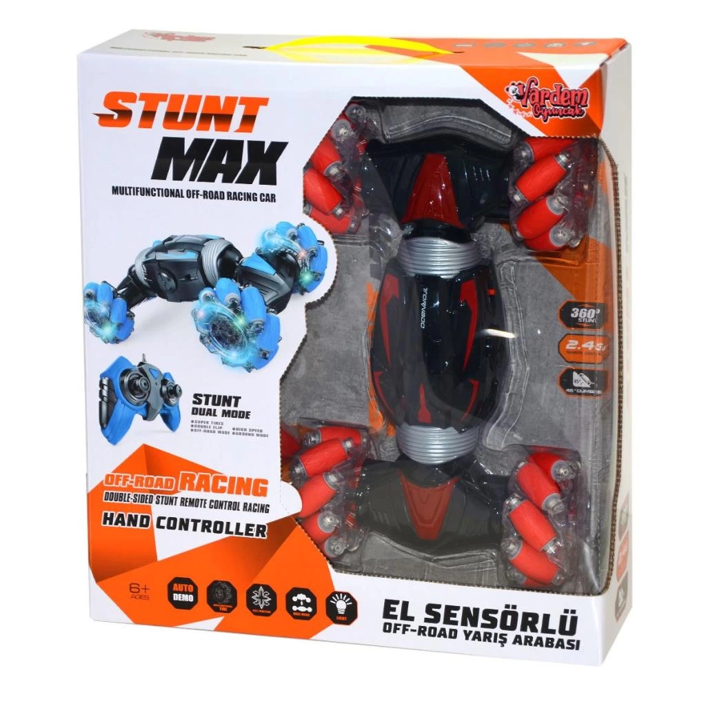 Çocuk SYR-666-801 El Sensörlü Kumandalı Off Road Yarış Arabası-Vardem - Görsel 2